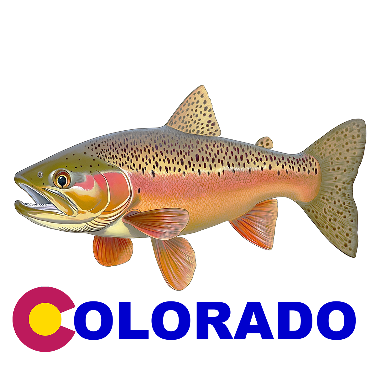 Colorado Green Back Cutthroat Trout