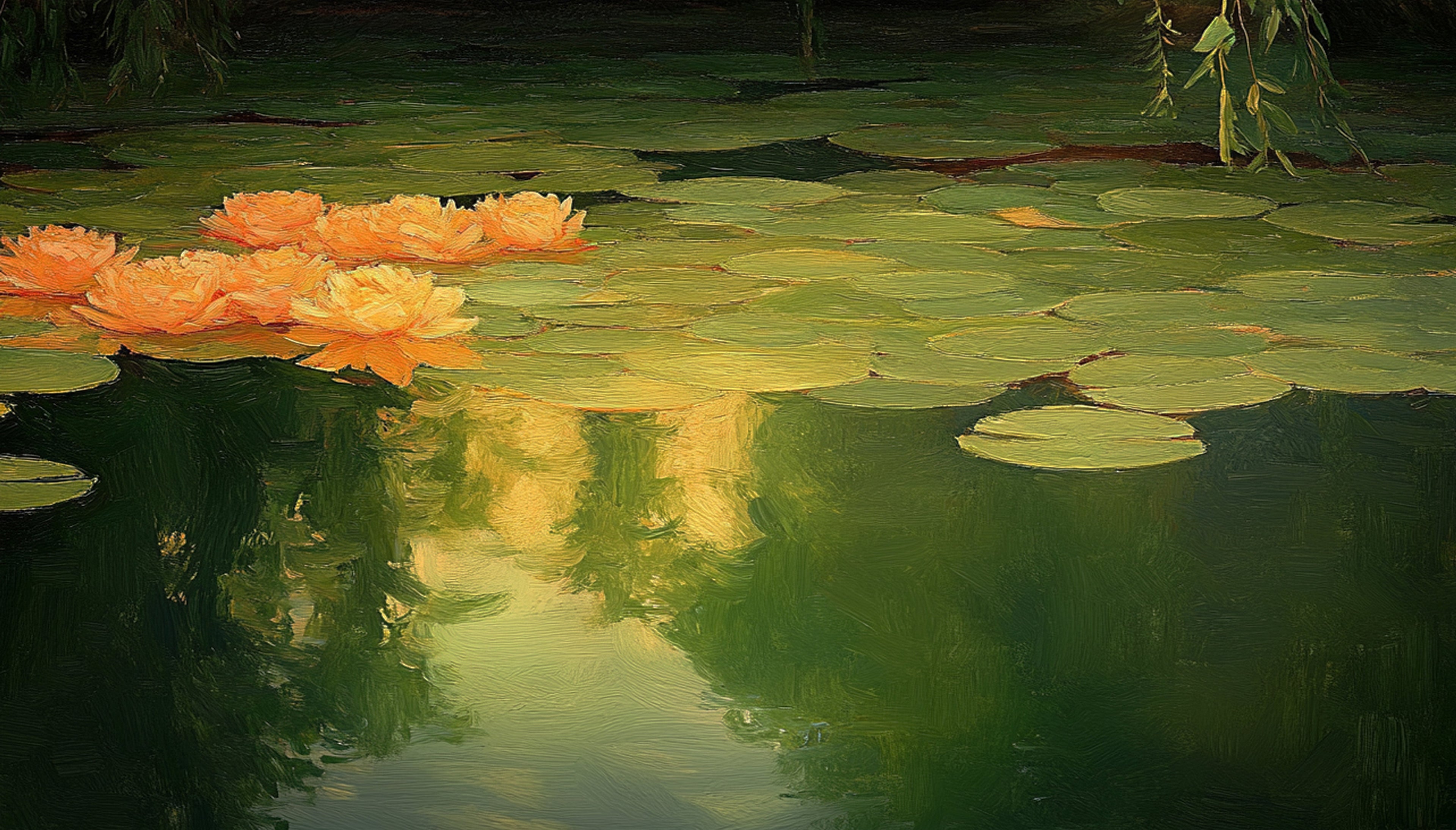 Les Nymphéas d'Apres Monet