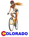 Colorado Biking - Ceramic Coffee Cup (11oz & 15oz) - design © 2025 B.A. Cotton